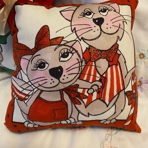 Cat pillows, for cat lovers. Bundle of 2.